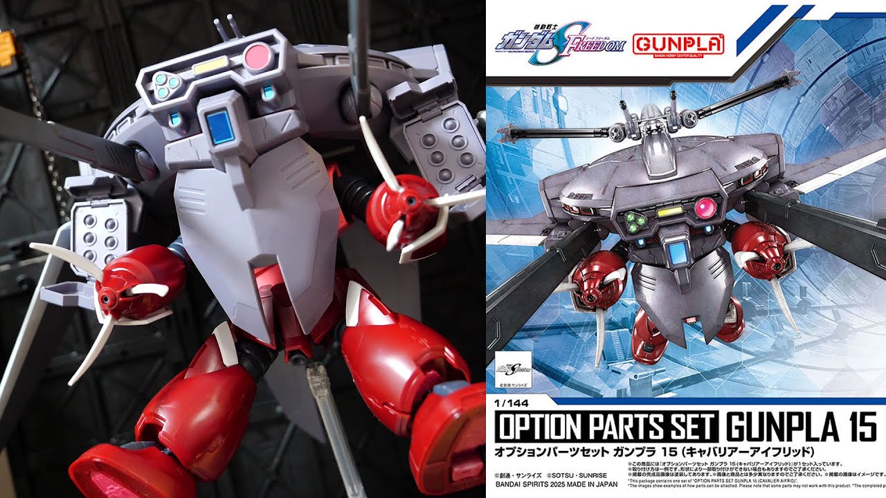 Gunpla] Attach it to the Z'Gok (SEED FREEDOM Ver.) to recreate the