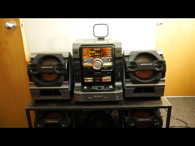 Sony Muteki LBT ZX9 Hi-Fi Stereo System 720W - YouTube