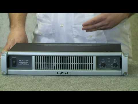 QSC PLX Series Power Amps - YouTube