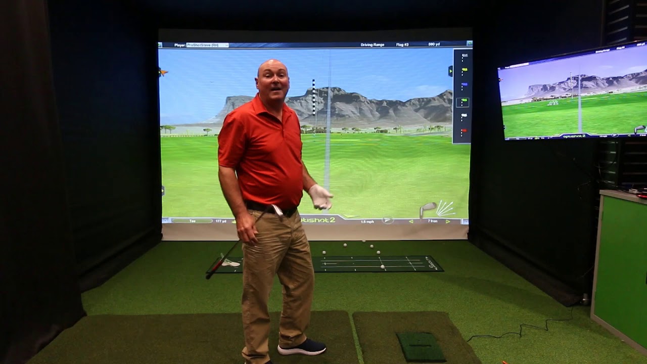Introduction and demo of the Optishot 2 golf simulator. - YouTube