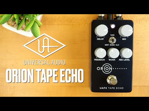 Universal Audio UAFX Orion Tape Echo - YouTube