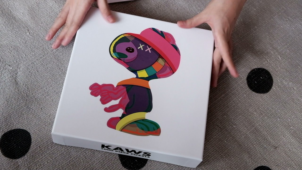 KAWS The Things That Comfort Unboxing [Puzzle] | Snoopy - YouTube
