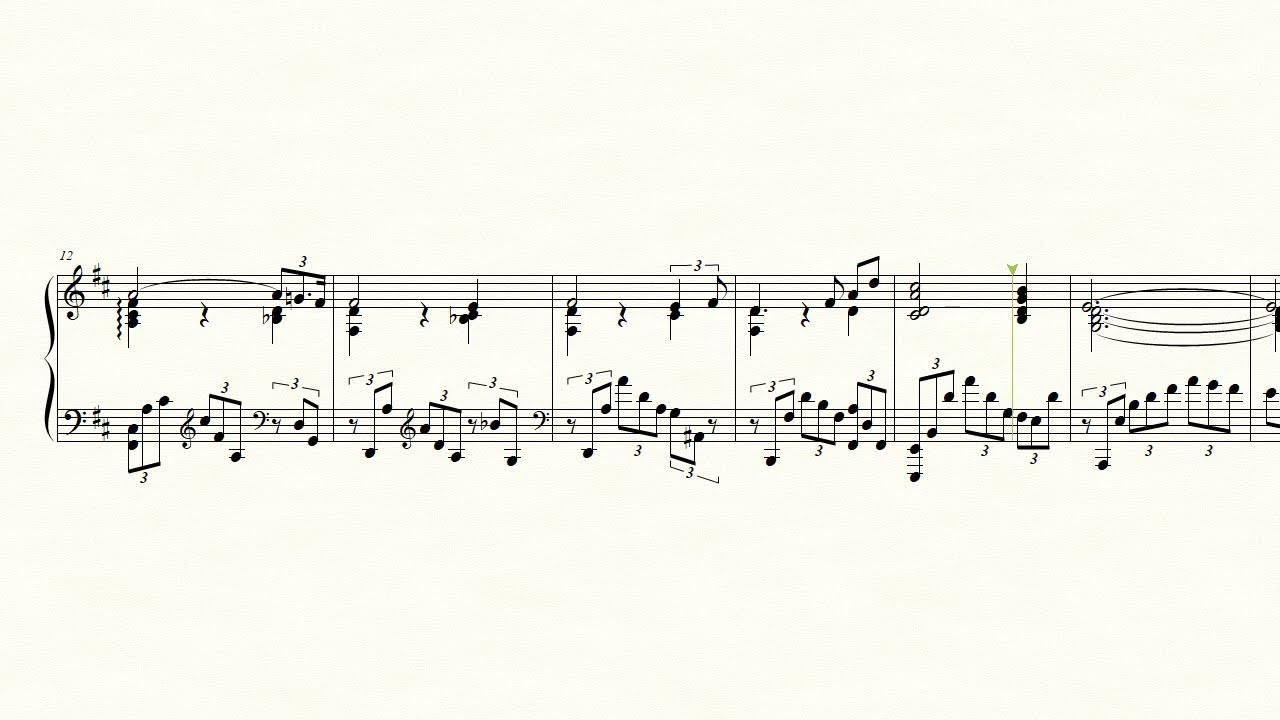 ラフマニノフ 前奏曲 ニ長調 Op.23-4 - YouTube