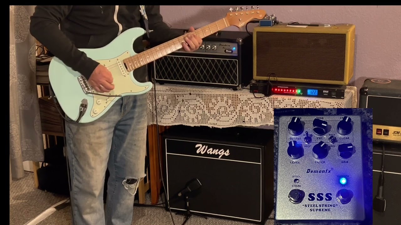 Demon FX Steel String Supreme (SSS) Wangs Amps - YouTube