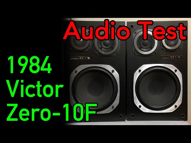 ☆VICTOR Zero-10F スピーカーシステム動作良好。ビクター☆