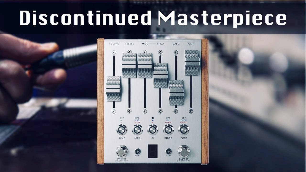 Discontinued Masterpiece - Chase Bliss Preamp MKII - YouTube