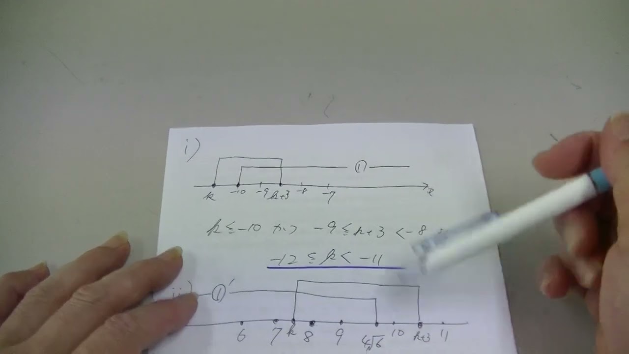2024年7月高1進研模試・数学2番（大分上野丘高校の生徒からの