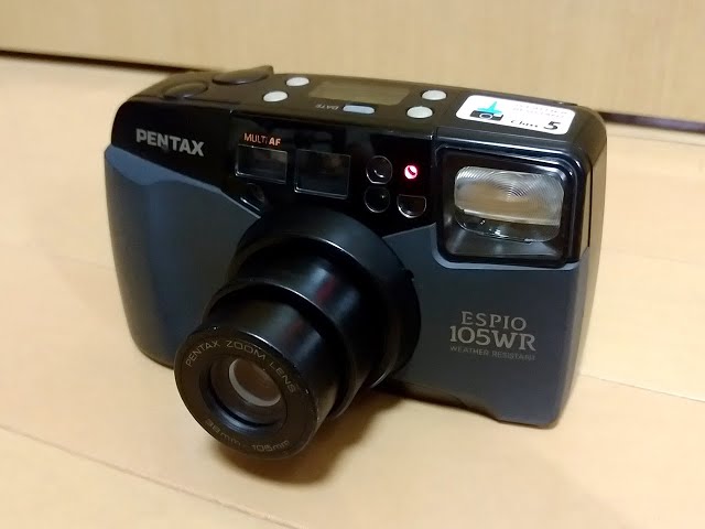 PENTAX ESPIO 105 WR Film Camera - YouTube