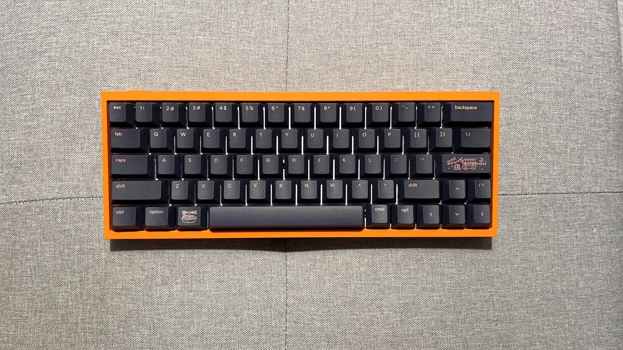 Tofu60 Redux | BM60 PCB | Hyacinth SW V2 HMX switches - YouTube