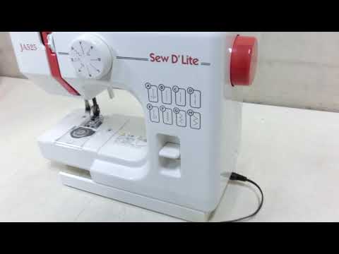 JANOME ジャノメ ミシン Sew D'Lite JA525 元箱有 一部動作OK N9066