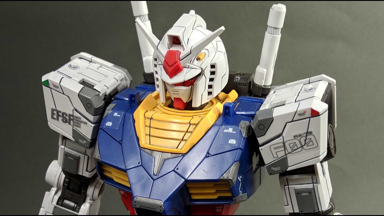 1/100 & 1/144 RX-78F00 Gundam Review [RX-78F00ガンダムレビュー