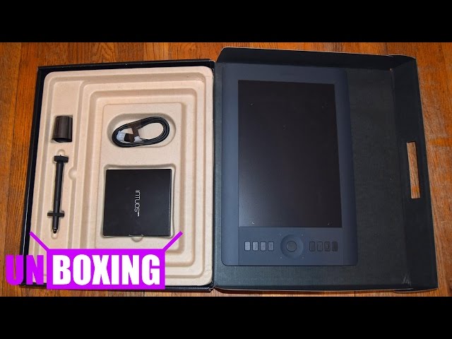Unboxing Wacom Intuos Pro Medium PTH651 1080P/60FPS - YouTube