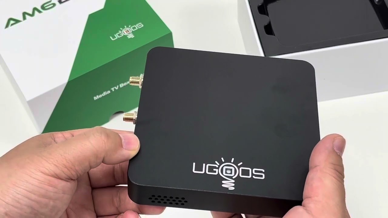 Unbox Ugoos AM6B Plus Android tv box 4GB 32GB Android 9.0 Amlogic