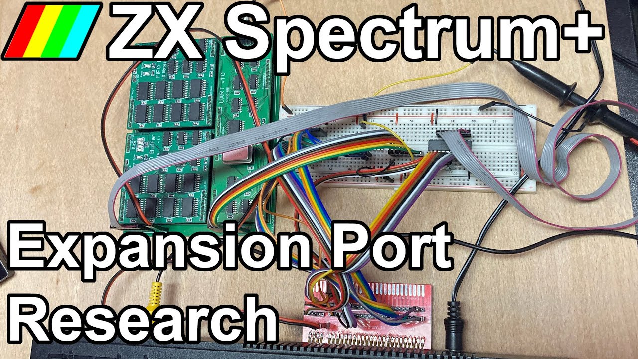 ZX Spectrum, Expansion Port Research - YouTube