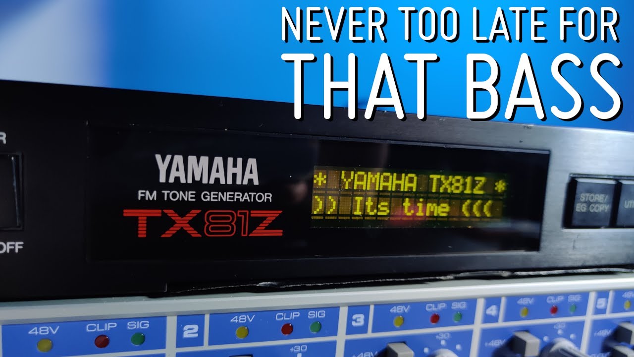 Yamaha TX81Z: Is it still useful today ? - YouTube