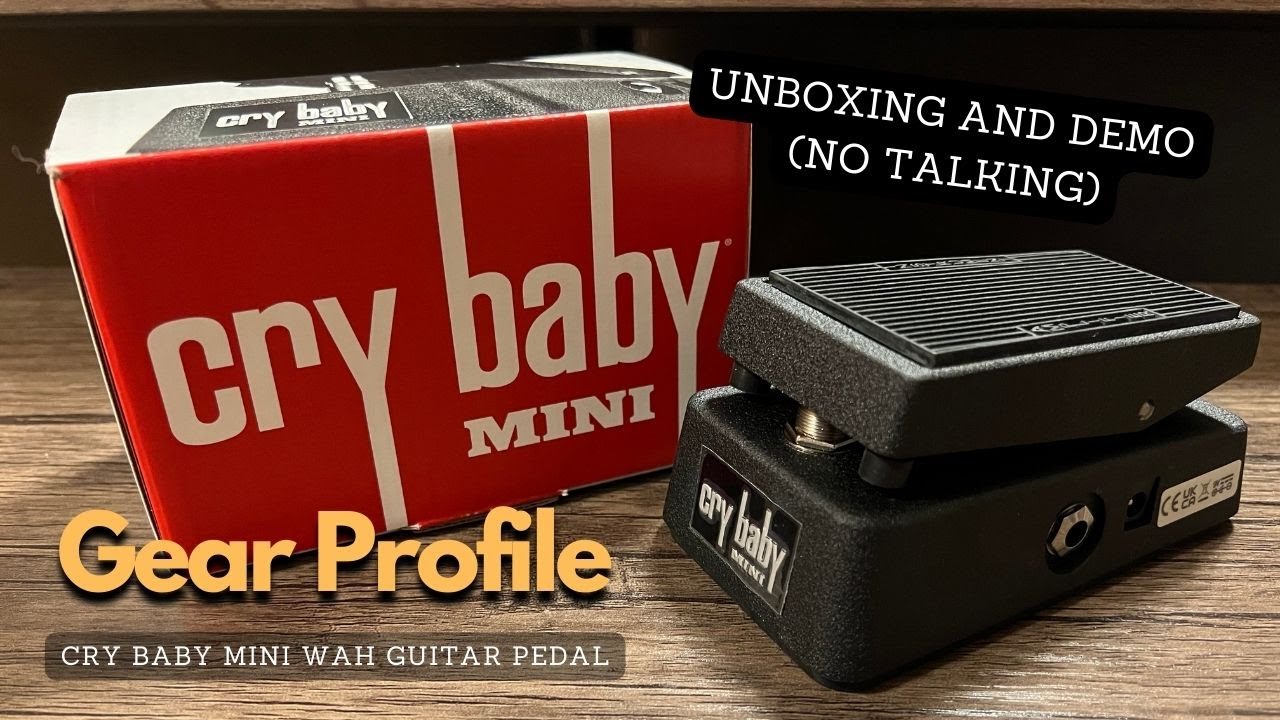 Gear Profile: Cry Baby Mini Wah Pedal (Unboxing & Demo) - YouTube