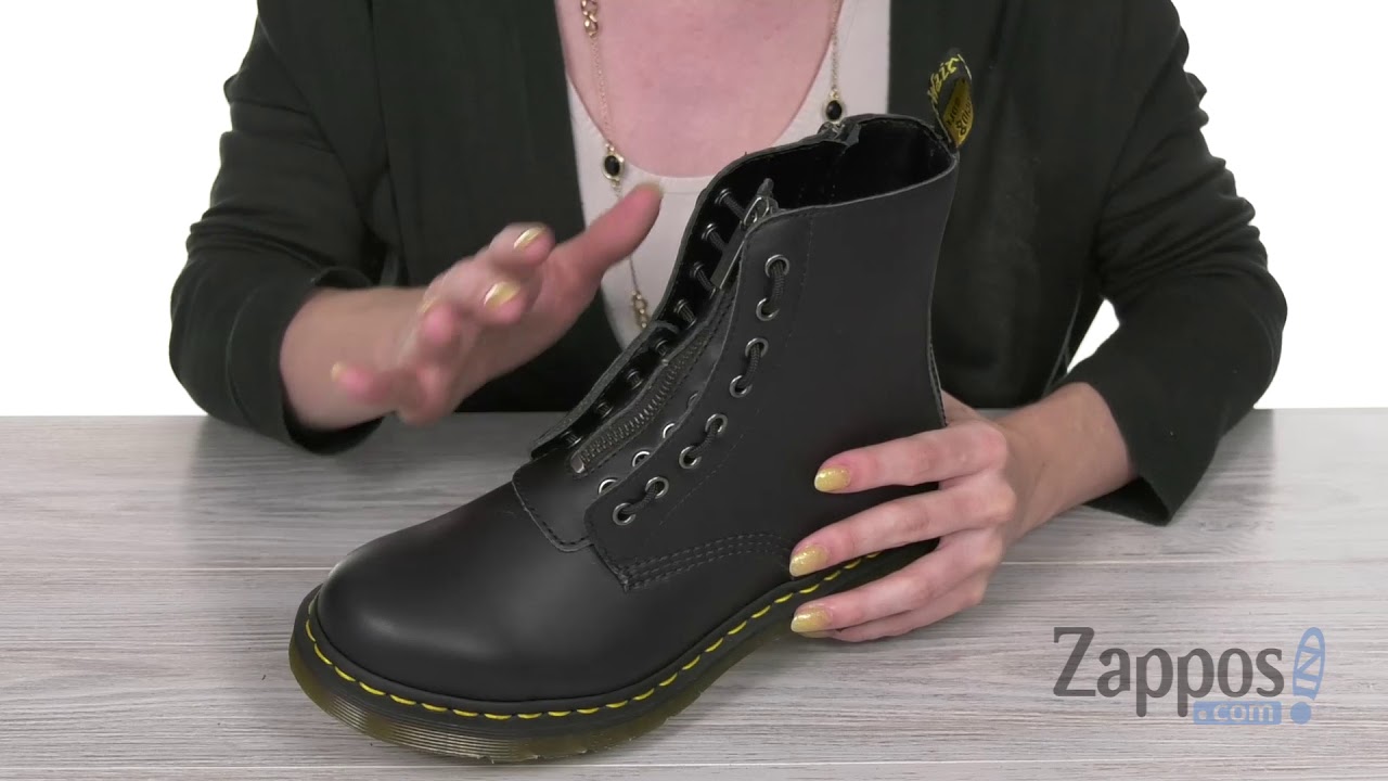 Dr. Martens 1460 Pascal Front Zip SKU: 9057817 - YouTube