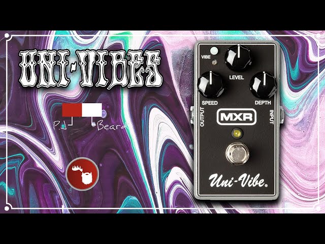 MXR Uni-Vibe Chorus/Vibrato - The Uni-Vibes Series - YouTube