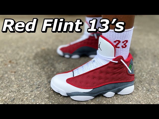 Retro Jordan 13 Gym red/Flint! Detailed review plus on feet! - YouTube