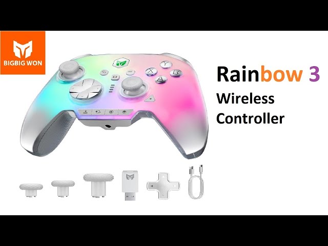 BIGBIG WON Rainbow 3 Wireless Controller 2000Hz Polling Rate
