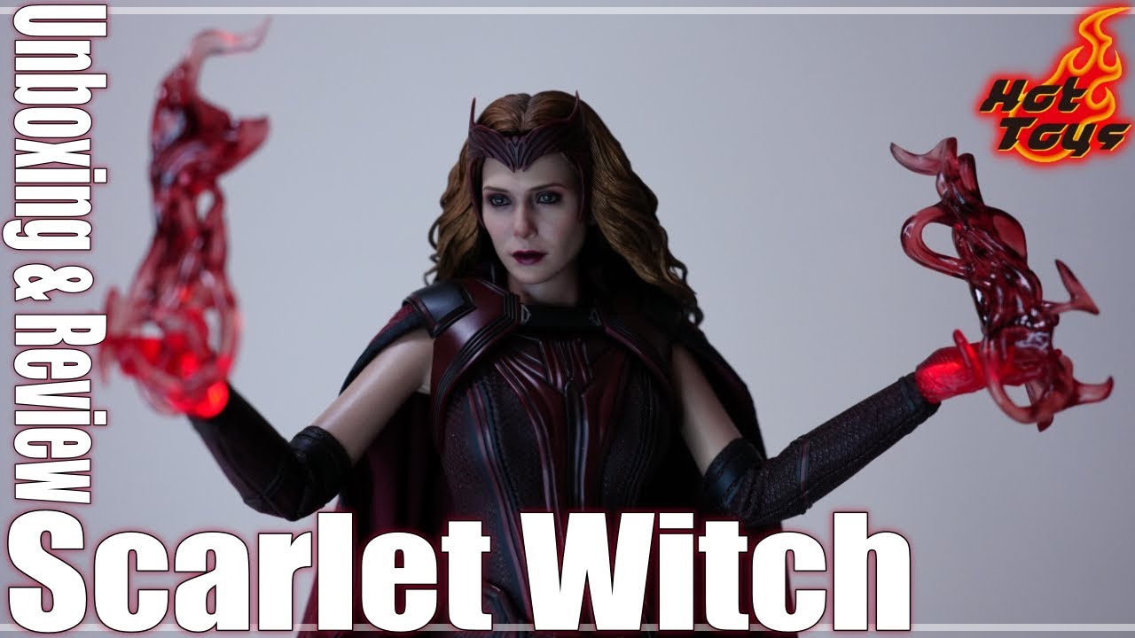 HotToys Scarlet Witch Unboxing & Review WandaVision - YouTube
