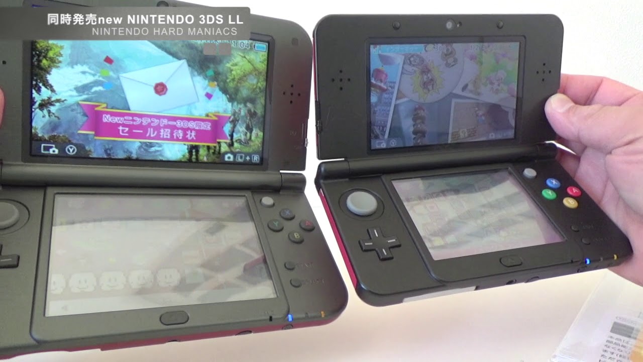 NHM】今回は同時発売！new NINTENDO 3DS LL - YouTube