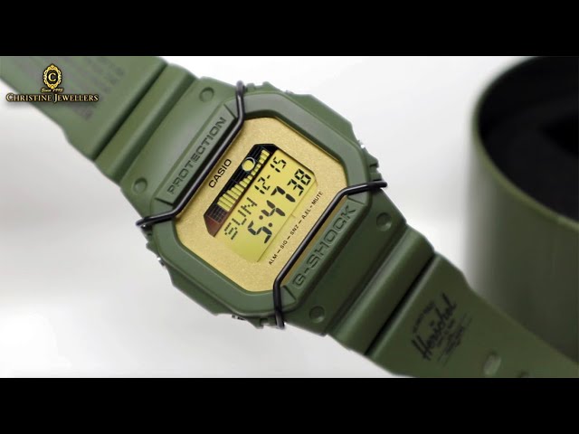 Unboxing Herschel Supply Co. x G-Shock G-LIDE GLX-5600HSC-3 - YouTube