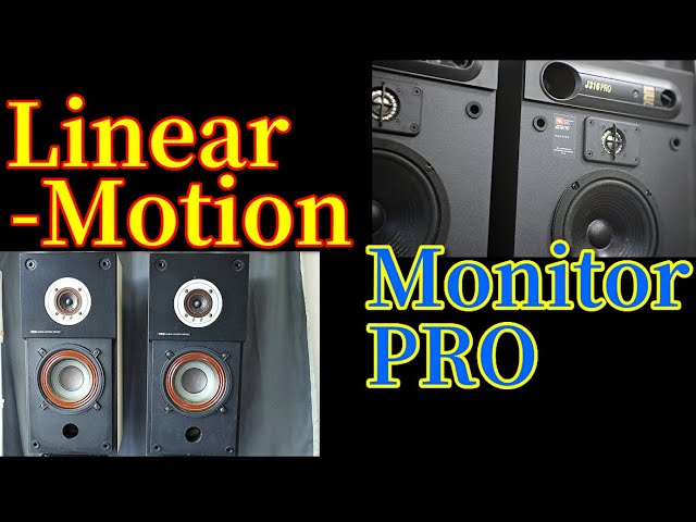 ロクハン16cm JBL J316PRO & Sansui LM-011 空気録音 [SOUND DEMO