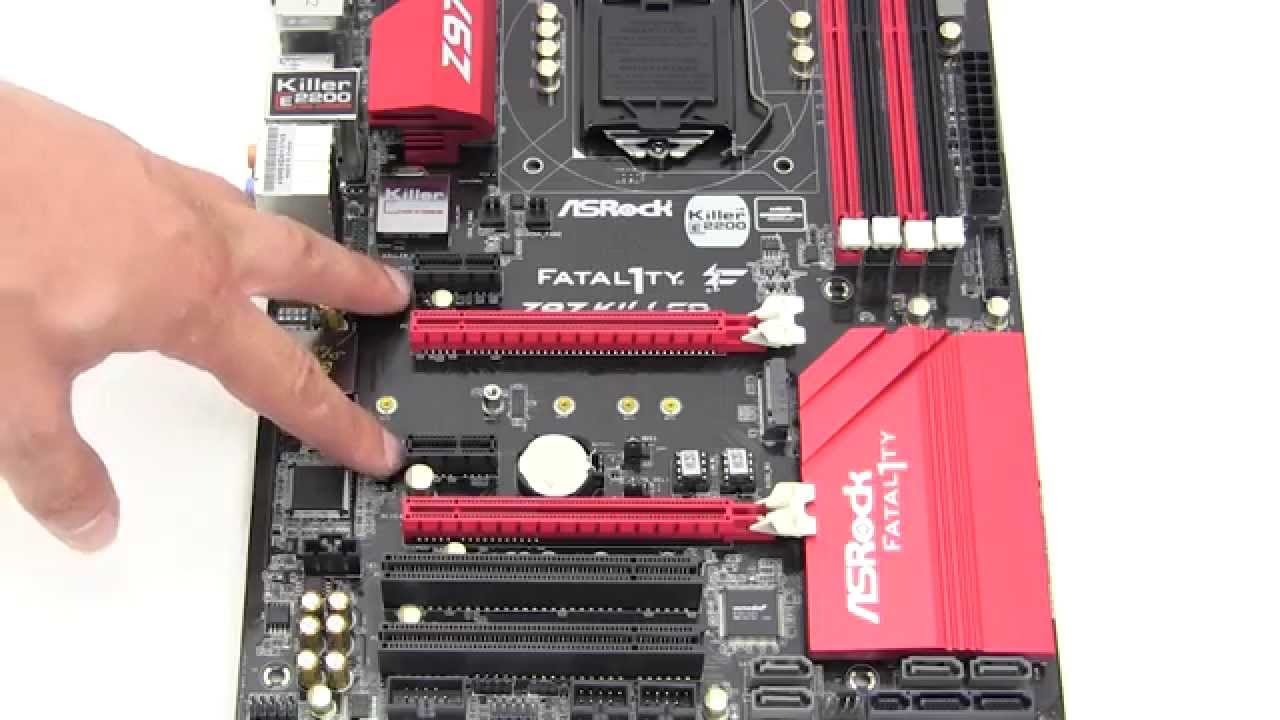 ASRock Fatal1ty Z97 Killer Motherboard Unboxing & Overview - YouTube
