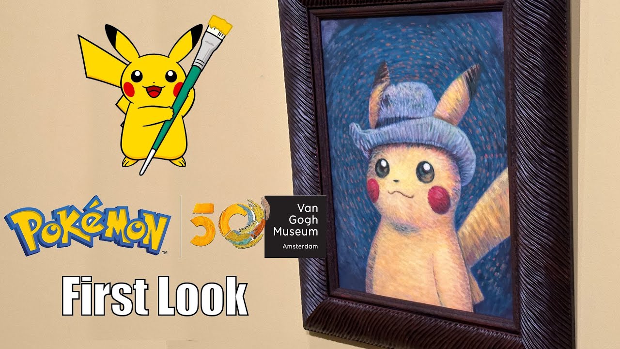 Pokémon x Van Gogh Museum - Exclusive First Look - YouTube
