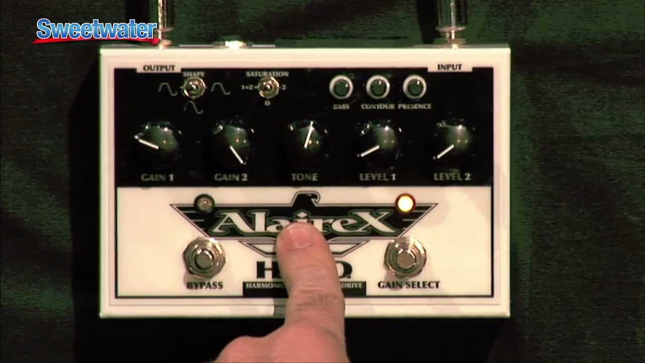 Alairex HALO Overdrive Pedal Demo - Sweetwater Sound - YouTube