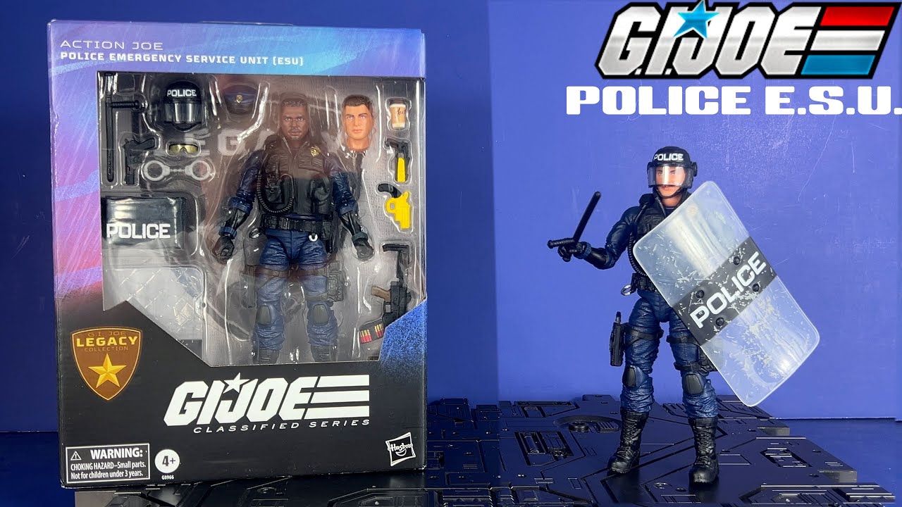 G.I. Joe Classified Legacy Collection Action Joe Police Emergency