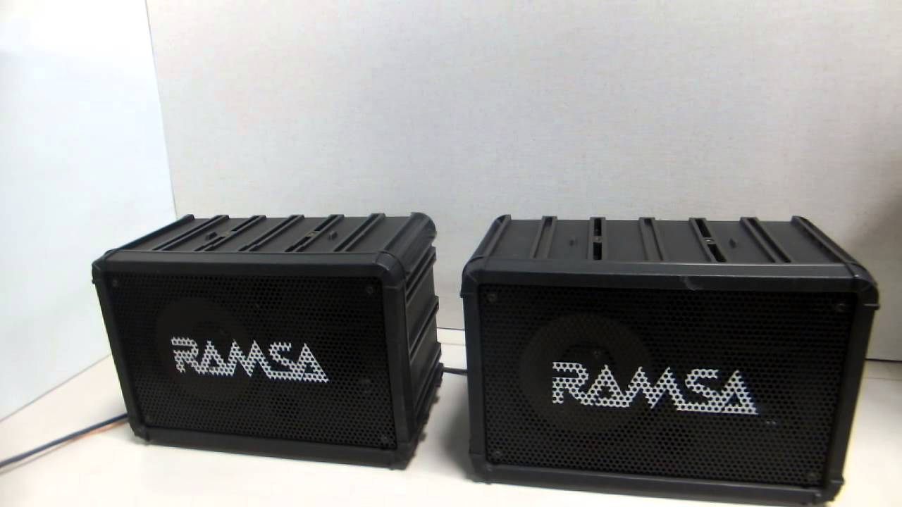 RAMSA WS-A80 - YouTube