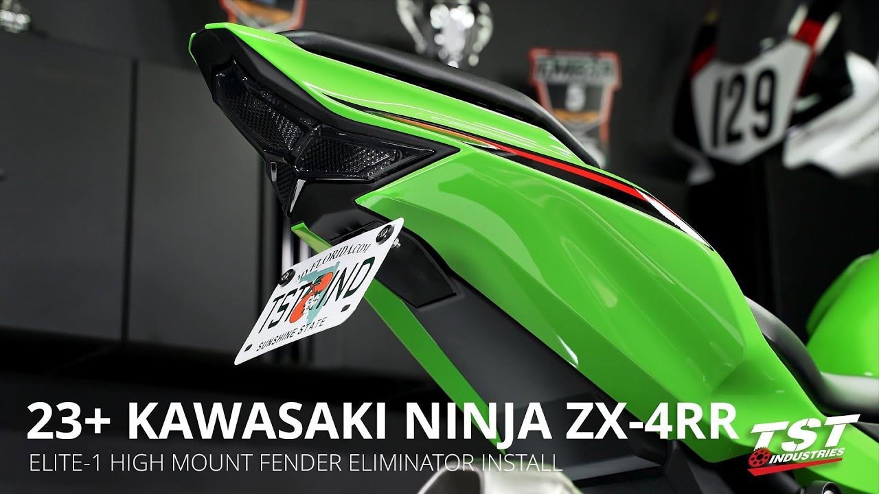 TST Elite-1 Fender Eliminator | Kawasaki ZX-4RR / ZX-4R