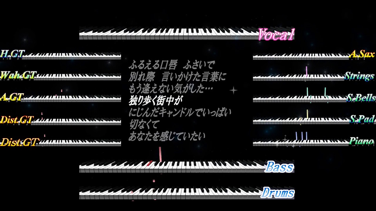 あなたを感じていたい ZARD 楽譜打ち - YouTube