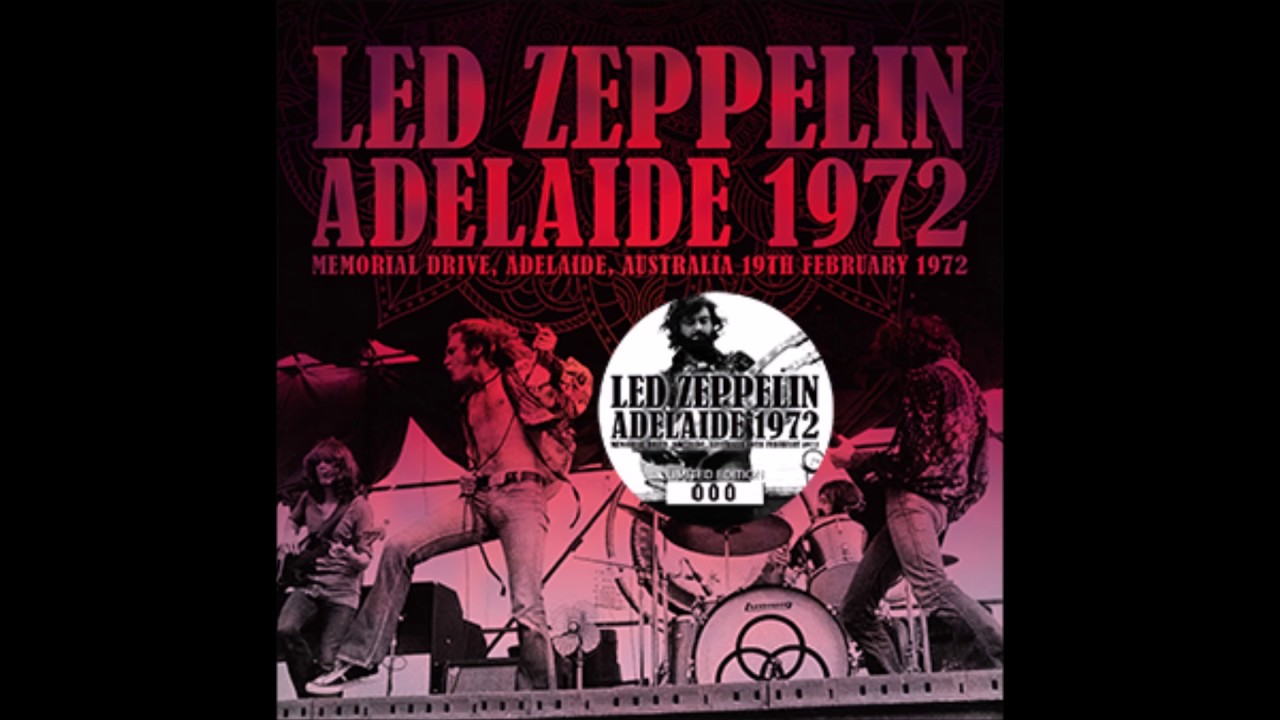 Led Zeppelin － Adelaide 1972 (No Label) | cinnamon の音楽ブログ