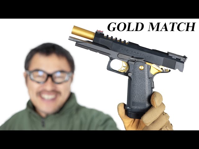 東京マルイ ハイキャパ5.1 ゴールドマッチ GBB Hi-CAPA5.1 GOLD MATCH