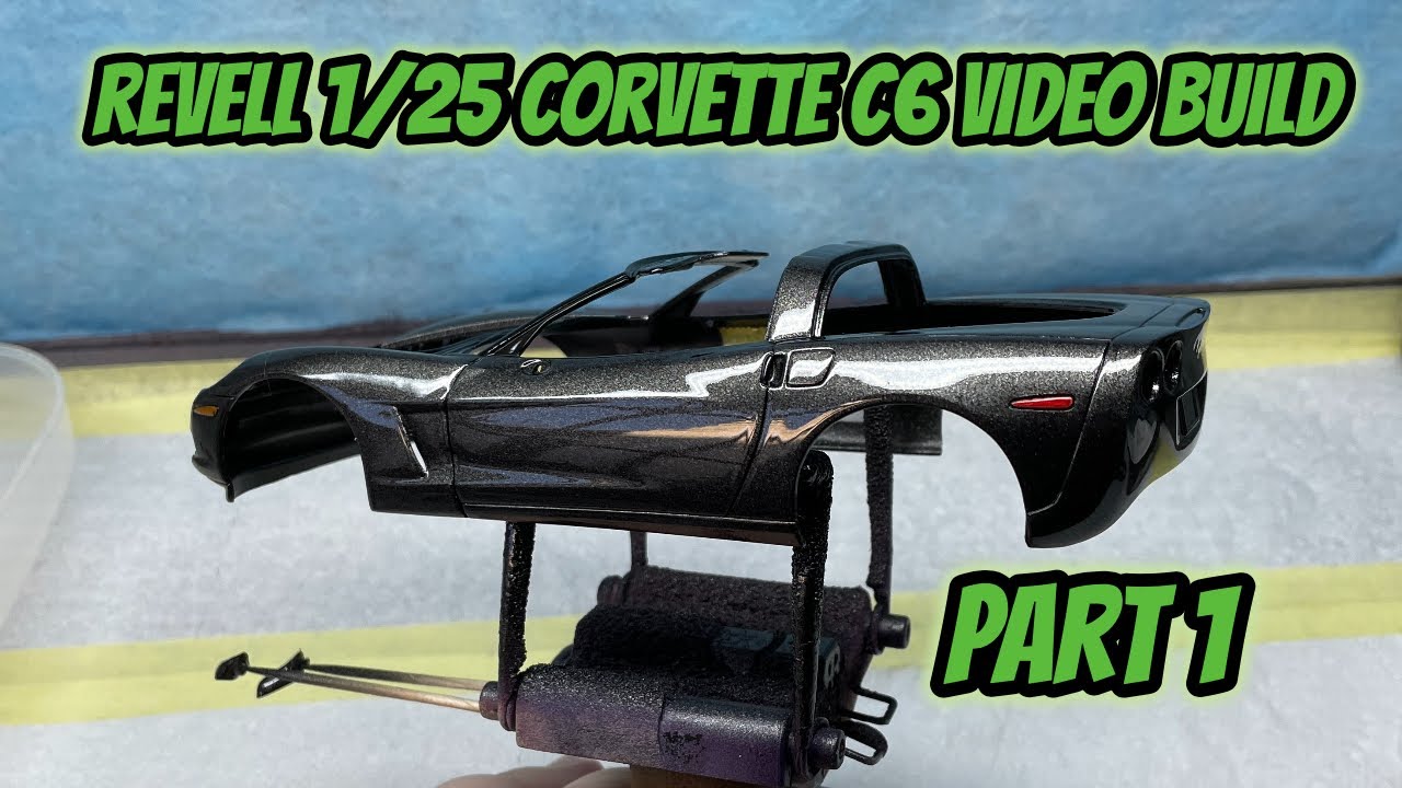 Part 1- Revell 1/25 Corvette C6 Video Build - YouTube