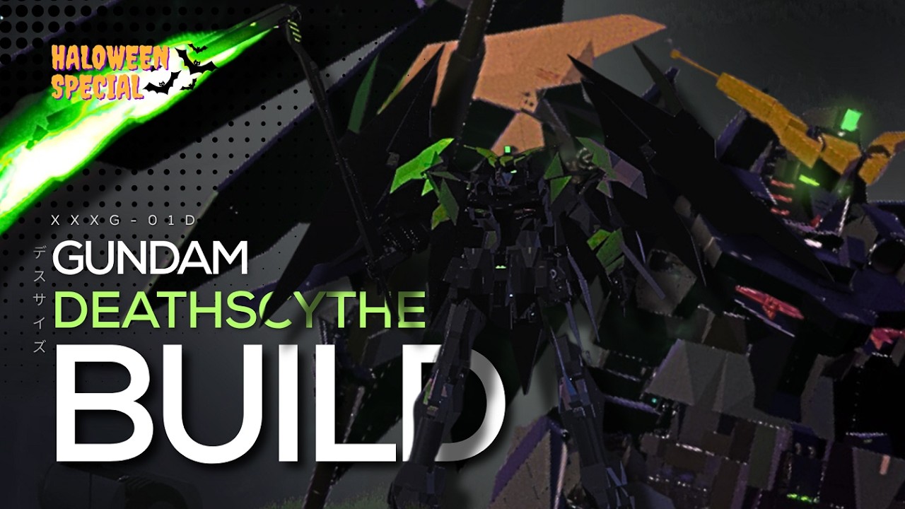 Halloween Special! 🎃 I made a Deathscythe Hell Gundam XXXG-01D2