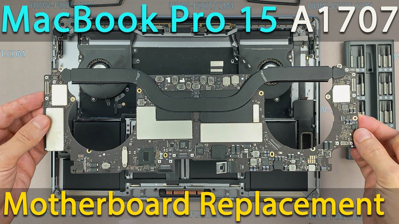 MacBook Pro (15-inch, 2017) ロジックボードの交換 - iFixit 修理ガイド