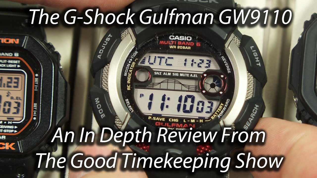 Titanium G-Shock GW-9100BL-2JF Men In Earth Blue Gulfman watch