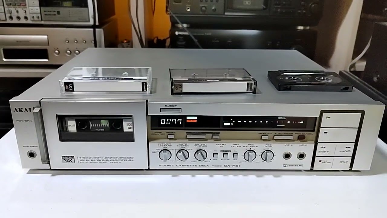 Akai GX F51 - YouTube