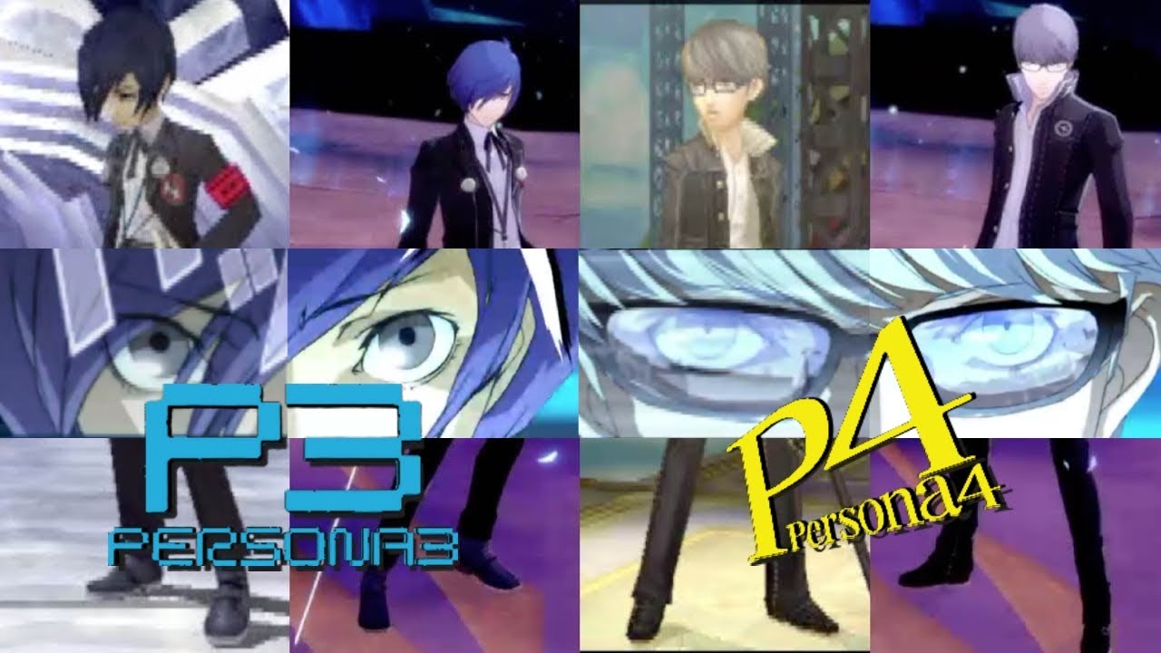 Persona 5 the Royal VS Persona 3 & 4 Hero's comparison / P3主人公