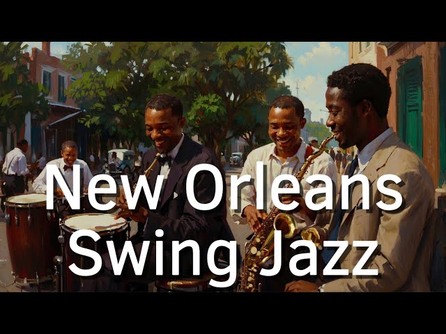 New Orleans Swing JazzⅩ✨[1920', Big Band, Jazz] Jazz's Hometown
