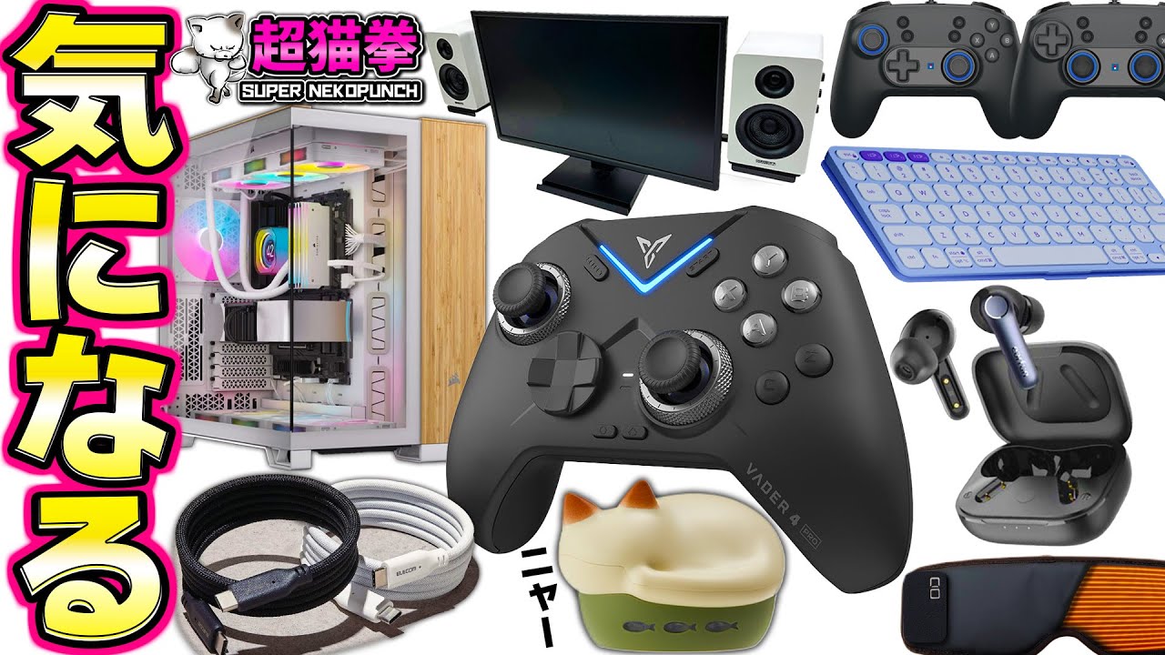 超猫拳の気になる周辺機器！ついに真の全部盛りコントローラー登場