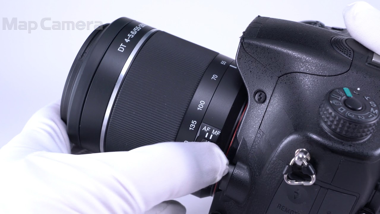 SONY (ソニー) DT55-200mm F4-5.6 SAM SAL55200-2 良品 - YouTube