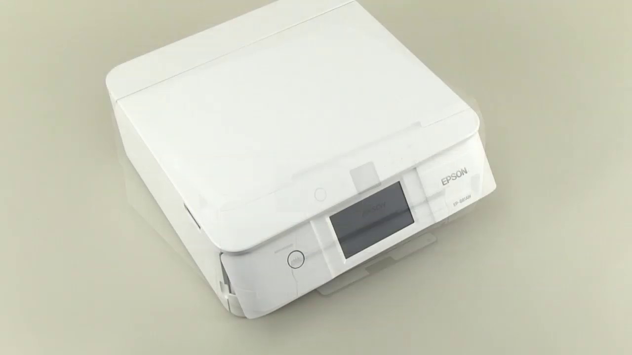 プリンターの開梱とセットアップ（エプソン EP-881A）NPD6083 - YouTube