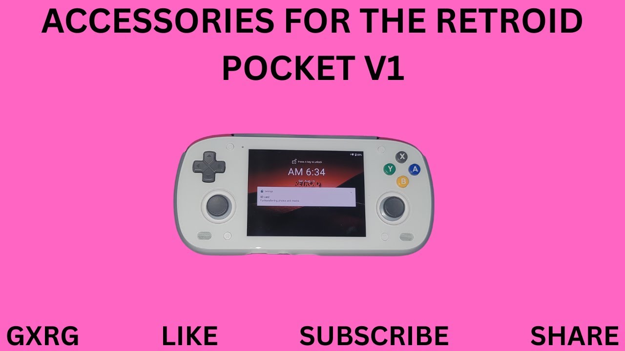 ACCESSORIES FOR THE RETROID POCKET MINI V1 - YouTube