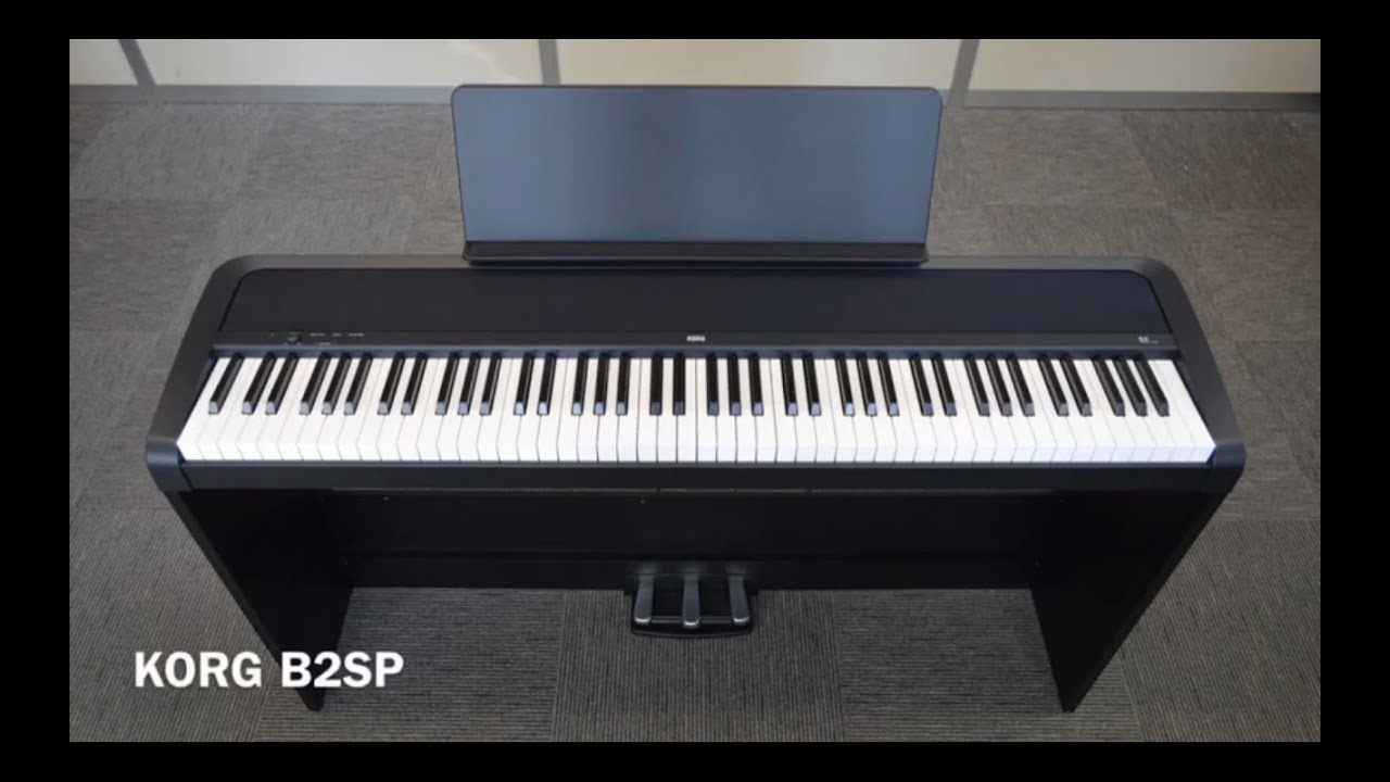 コルグ 電子ピアノ B2SP 組立て方紹介 （三木楽器） - YouTube