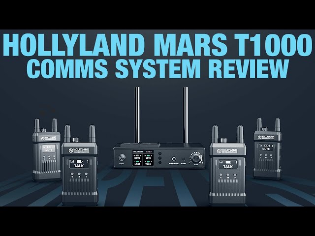 Hollyland MARS T1000 Comm System for Remote Live Setup - YouTube